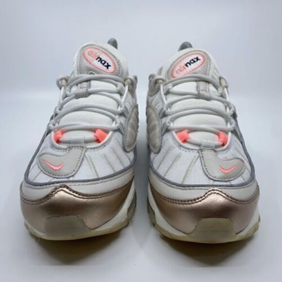 Nike Air Max 98 Rose Gold Women’s Size 7 Athletic Running Shoes CI9907-100 - Picture 2 of 10